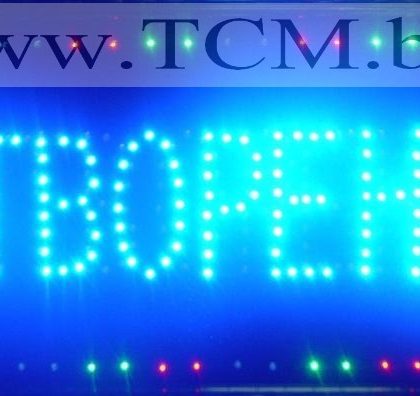 Светеща Рекламна Табела – ОТВОРЕНО / ЗАТВОРЕНО