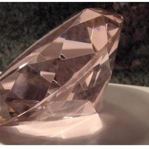 Фън Шуй Кристал - Розов - VIP Голям